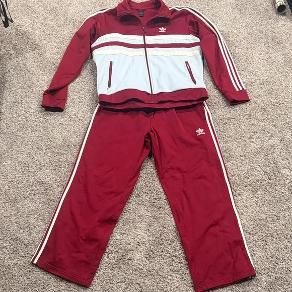 Adidas Red Apparel with Logo - Picture 1 of 4